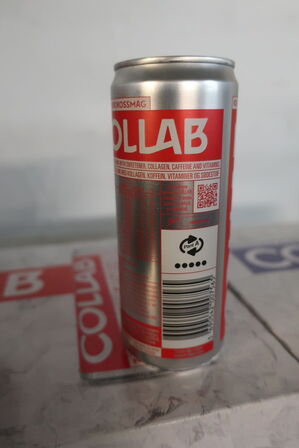 1656 stk. energidrik COLLAB med køleskab VIBOCOLD