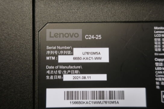 3 stk. monitor LENOVO 