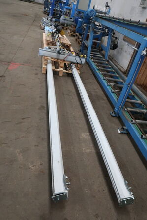 Traverskran MUNCK SWL 125 kg inkl. skinnesystem