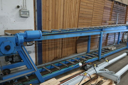 Rullebane med kædetræk, styretavle for extruderanlæg