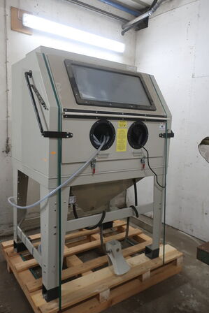 Sandblæsekabine 4100-425AC inkl. sugeenhed