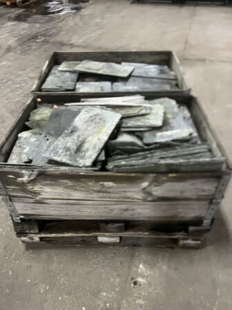 2 pll. m. skiferplader