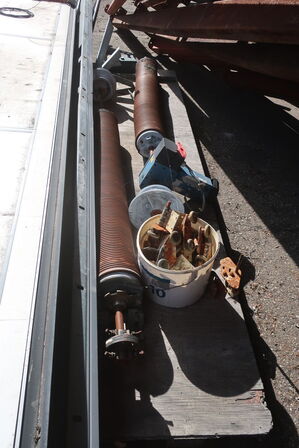 Elektrisk aluport - ca. 4x4m