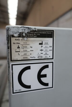 Kantbukker RAS TurboBend 62.30 3200 mm