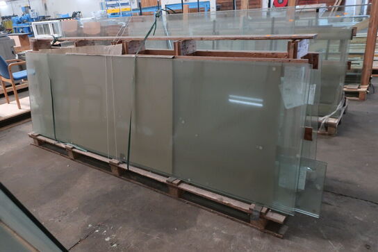 Palle med div. glasplader