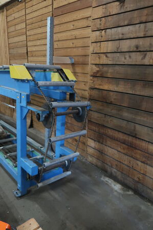 Rullebane med kædetræk, styretavle for extruderanlæg