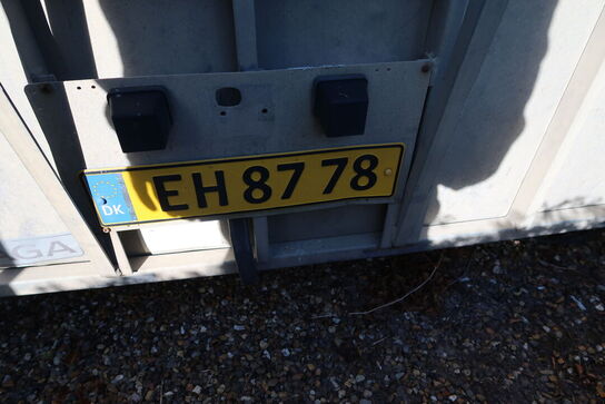 Trailer IFOR WILLIAMS Gp 106 Gm, tagpladerne medfølger