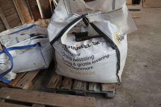 2 stk. bigbags med vejsalt