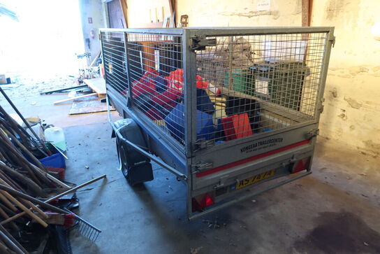 Trailer BRENDERUP med indhold