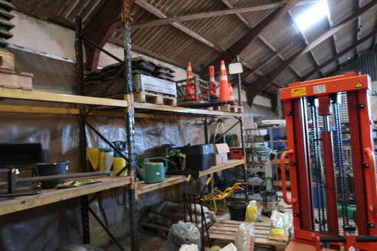2 fag pallereoler uden indhold