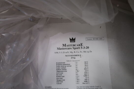 Palle med gødning MASTERCARE Sport 5-3-20