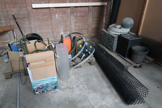 Kabeltromler, plastiknet m.m.