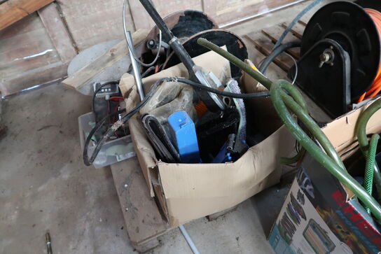 Kabeltromler, plastiknet m.m.