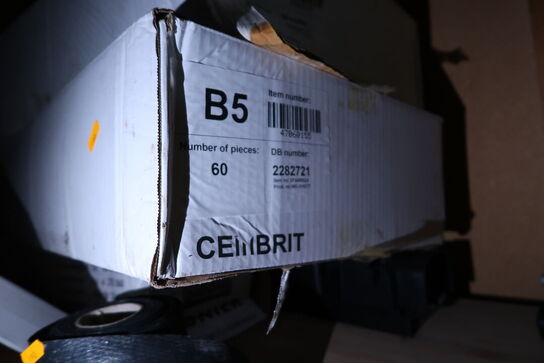Div. Tagpap, tilbehør til tagplader CEMBRIT m.m.