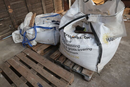 2 stk. bigbags med vejsalt