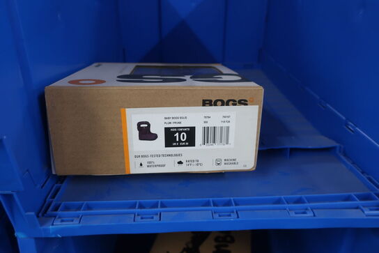 Gummistøvler BOGS Plum/Prune Str: 26