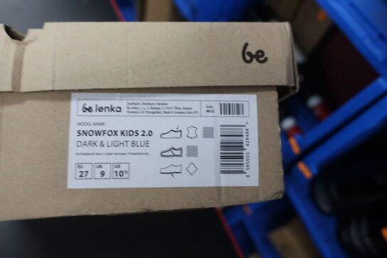 Støvler BE LENKA SnowFox Kids 2.0 Dark & Light Blue Str: 27