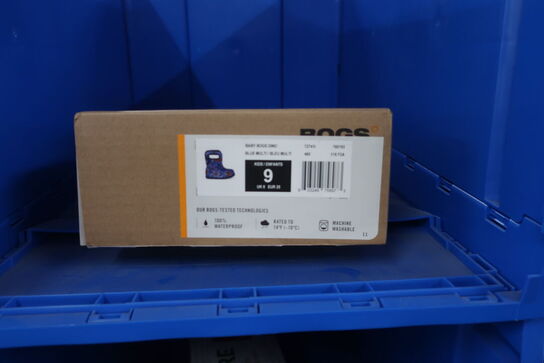 Gummistøvler BOGS Blue Multi/Bleu Multi Str: 25
