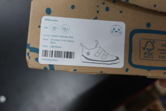 Sko AFFENZAHN Sneaker Knit Happy Seal Str: 29
