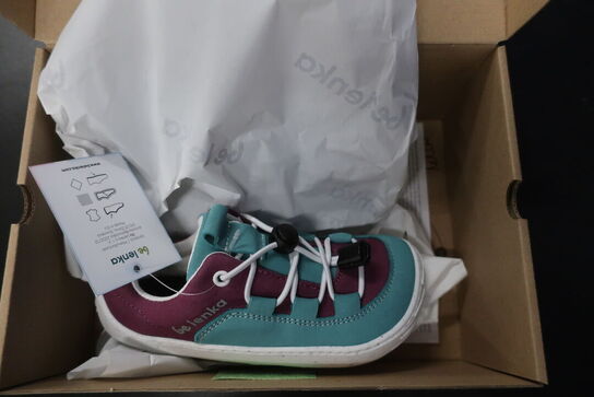 Sko BE LENKA Xplorer Light Teal & Plum Str: 25
