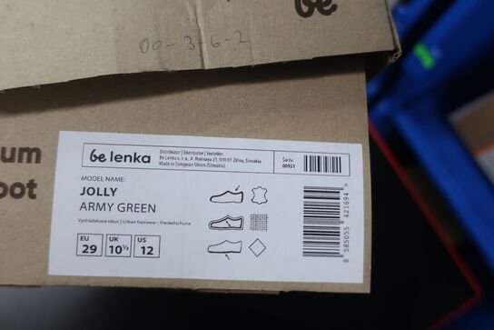 Sko BE LENKA Jolly Army Green Str: 29
