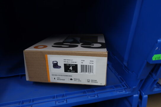 Gummistøvler BOGS Prpl Multi/Prpre Mlt Str: 20