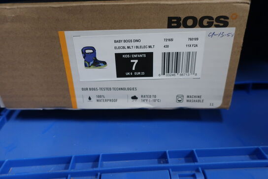 Gummistøvler BOGS Elecbl Mlt/Blelec Mlt Str: 23