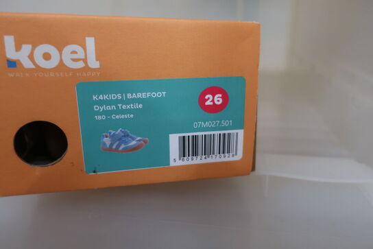 Sko KOEL Dylan Textile 180 - Celeste Str: 26