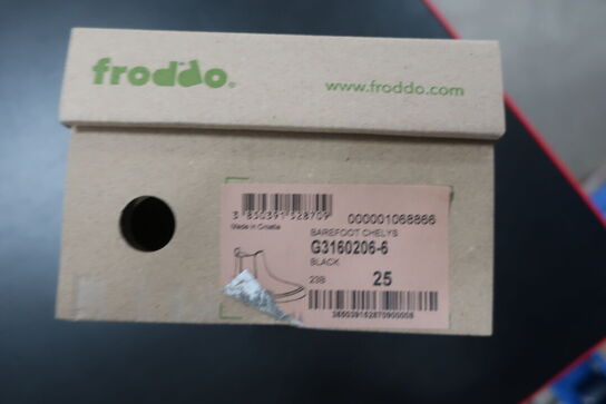 Støvler FRODDO Barefoot Chelys G3160206-6 Black Str: 25