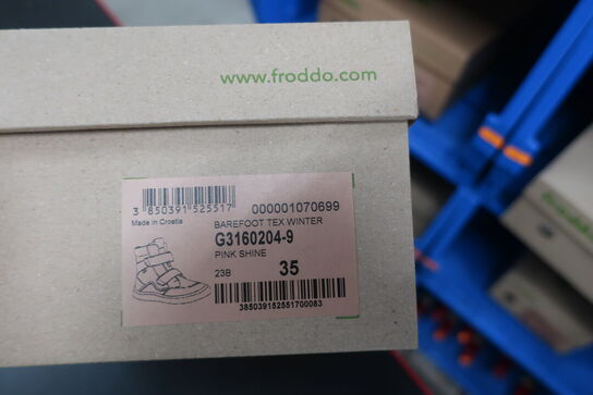 Støvler FRODDO Barefoot Tex Winter G3160204-9 Pink Shine Str: 35