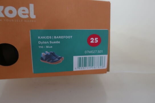 Sko KOEL Dylan Suede 110 - Blue Str: 25
