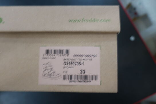 Støvler FRODDO Barefoot Tex Winter G3160205-1 Brown+ Str: 33