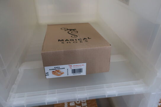Hjemmesko MAGICAL SHOES Gaga Rabbit Yellow Str: 28