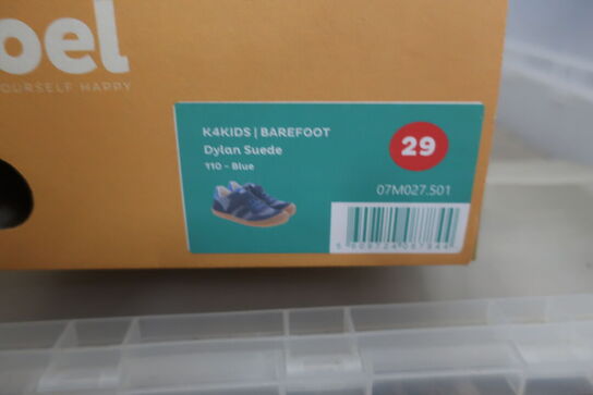 Sko KOEL Dylan Suede 110 - Blue Str: 29