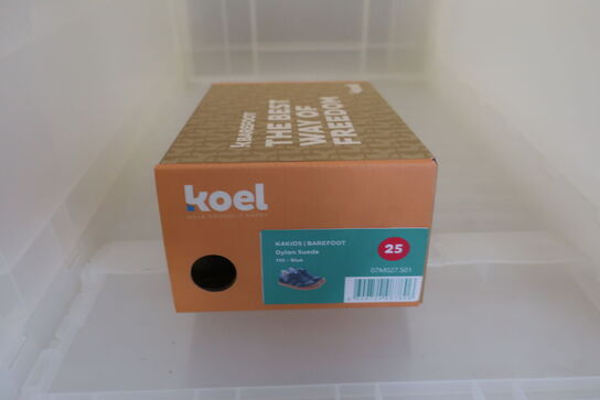 Sko KOEL Dylan Suede 110 - Blue Str: 25