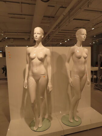 4 stk. mannequiner