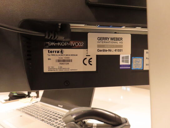 Bærbar PC, TERRA mobile 1550, samt all-in-one PC, TERRA 2405 HA