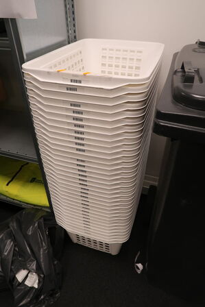 35 stk. Plastkurve 55x40x30cm