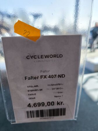 Citybike FALTER FX 407 ND