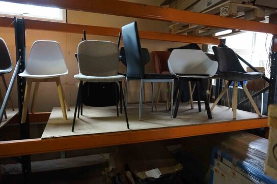 80 stk Ass. Spisebordstole