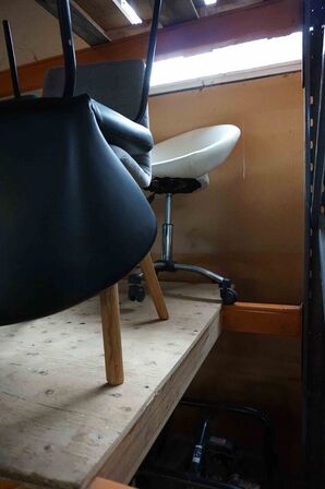 80 stk Ass. Spisebordstole