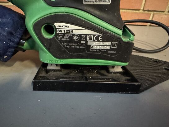 Rystepudser, HiKOKI SV12SH, 200W