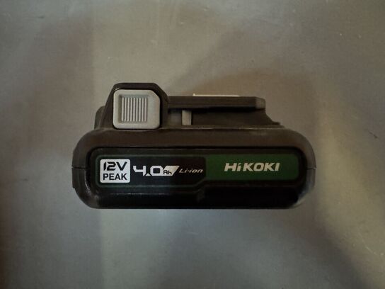 3 stk. HiKOKI BSL1225M Batteri - 12V, 4,0Ah