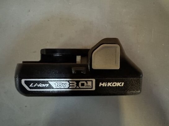 2 stk. HiKOKI BSL1830C Batteri - 18V, 3.0Ah