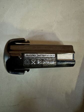 2 stk. HiKOKI EBM 315 Batteri - 3,6V, 1,5Ah