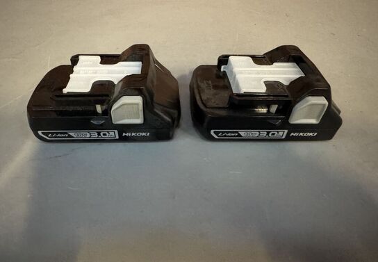 2 stk. HiKOKI BSL1830C Batteri - 18V, 3.0Ah