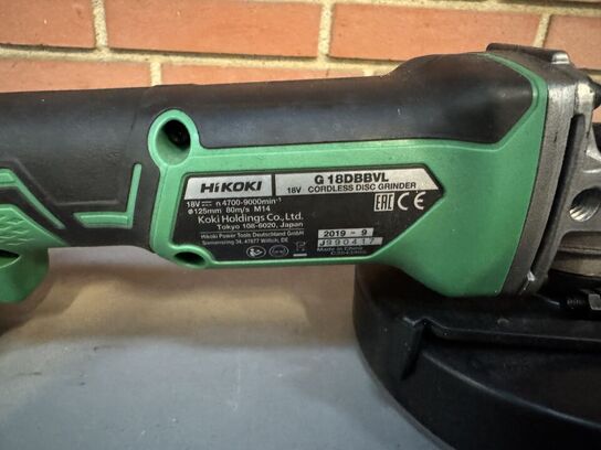 Akku vinkelsliber, HiKOKI G18DBBVL, 125mm