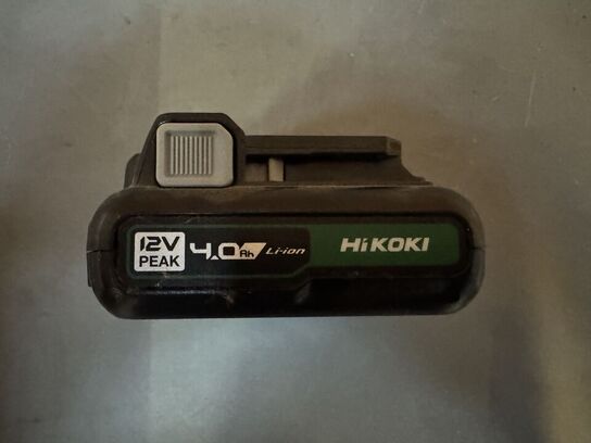 2 stk. HiKOKI BSL1225M Batteri - 12V, 4,0Ah