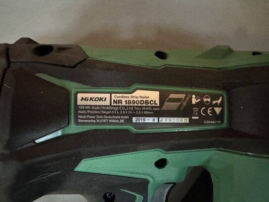 Akku Sømpistol, HiKOKI NR1890DBRL