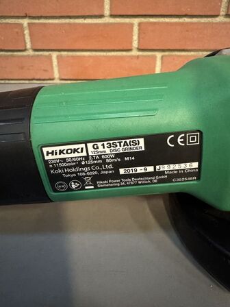 Vinkelsliber, HiKOKI G13STA(S), Ø125mm, 600W